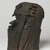 Edo. <em>Commemorative Head of an Ọba (Uhunmwu Elao)</em>, 18th century. Copper alloy, iron, 11 1/4 × 7 7/8 in. (28.5 × 20 cm). Brooklyn Museum, Alfred W. Jenkins Fund, 39.111. Creative Commons-BY (Photo: Brooklyn Museum, 39.111_left_PS11.jpg)