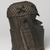 Edo. <em>Commemorative Head of an Ọba (Uhunmwu Elao)</em>, 18th century. Copper alloy, iron, 11 1/4 × 7 7/8 in. (28.5 × 20 cm). Brooklyn Museum, Alfred W. Jenkins Fund, 39.111. Creative Commons-BY (Photo: Brooklyn Museum, 39.111_right_PS11.jpg)