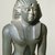  <em>Kneeling Statuette of Pepy I</em>, ca. 2338-2298 B.C.E. Greywacke, alabaster, obsidian, copper, 6 x 1 13/16 x 3 9/16 in. (15.2 x 4.6 x 9 cm). Brooklyn Museum, Charles Edwin Wilbour Fund, 39.121. Creative Commons-BY (Photo: Brooklyn Museum, 39.121_detail_SL1.jpg)