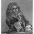 Adolf Friedrich Erdmann von Menzel (German, 1815-1905). <em>Portrait of Moliere</em>, 1850. Soft ground etching on China paper laid down, 8 1/4 x 7 in. (21 x 17.8 cm). Brooklyn Museum, Museum Collection Fund, 39.24 (Photo: Brooklyn Museum, 39.24_bw.jpg)