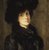 Julian Alden Weir (American, 1852-1919). <em>Girl in Black</em>, 1910. Oil on canvas, 25 5/8 x 20 5/16 in. (65.1 x 51.6 cm). Brooklyn Museum, Gift of Frank L. Babbott, 39.52 (Photo: Brooklyn Museum, 39.52.jpg)