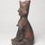 Colima. <em>Figurine</em>, 300 BCE - 300 CE. Ceramic, pigment, 12 × 7 3/8 × 6 1/2 in. (30.5 × 18.7 × 16.5 cm). Brooklyn Museum, Museum Collection Fund, 40.15. Creative Commons-BY (Photo: Brooklyn Museum, 40.15_left_PS9.jpg)