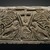 Coptic. <em>The Martyrdom of St. Thekla</em>, 6th century C.E., perhaps with modern reworking. Limestone, pigment, 13 3/16 x 23 1/4 x 5 5/16 in. (33.5 x 59 x 13.5 cm). Brooklyn Museum, Charles Edwin Wilbour Fund, 40.299. Creative Commons-BY (Photo: Brooklyn Museum, 40.299_PS2.jpg)