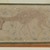 Indian. <em>An Emaciated Horse</em>, mid 17th century. Ink and light color wash on paper, sheet: 2 13/16 x 4 9/16 in. (7.1 x 11.6 cm). Brooklyn Museum, Gift of Mrs. George Dupont Pratt, 40.372 (Photo: Brooklyn Museum, 40.372_PS2.jpg)