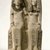  <em>Pair Statue of Nebsen and Nebet-ta</em>, ca. 1400-1352 B.C.E. Limestone, pigment, 15 7/8 x 8 9/16 x 9 1/4 in. (40.4 x 21.8 x 23.5 cm). Brooklyn Museum, Charles Edwin Wilbour Fund, 40.523. Creative Commons-BY (Photo: Brooklyn Museum, 40.523_view2_SL1.jpg)
