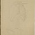Eastman Johnson (American, 1824-1906). <em>Anatomy Sketchbook</em>, 1849. Graphite on beige, medium weight, slightly textured laid paper, Sketchbook: 17 1/8 x 11 1/16 x 3/8 in. (43.5 x 28.1 x 1 cm). Brooklyn Museum, Gift of Albert Duveen, 40.61 (Photo: Brooklyn Museum, 40.61_page07_IMLS_PS4.jpg)