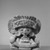Zapotec. <em>Funerary Urn in Form of Seated Figure</em>, ca. 200-700. Ceramic, pigment, 10 1/2 × 8 1/4 × 6 1/2 in. (26.7 × 21 × 16.5 cm). Brooklyn Museum, Ella C. Woodward Memorial Fund, 40.713. Creative Commons-BY (Photo: Brooklyn Museum, 40.713_acetate_bw.jpg)