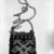 Huichol (Wixárika). <em>Bag for Money</em>. Cotton, beads, 1 13/16 x 1 7/8 in. (4.6 x 4.8 cm). Brooklyn Museum, Ella C. Woodward Memorial Fund, 40.737. Creative Commons-BY (Photo: Brooklyn Museum, 40.737_bw.jpg)