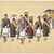 Louis Lomayesva (Hopi Pueblo, 1916-1996). <em>Hopi Corn Dance</em>, 1930s. Watercolor on paper, 15 15/16 x 21 15/16 in. (40.5 x 55.7 cm). Brooklyn Museum, Dick S. Ramsay Fund, 40.90. Creative Commons-BY (Photo: Brooklyn Museum, 40.90_SL1.jpg)
