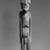 Rapanui. <em>Standing Figure (Moai Kavakava)</em>, ca. 1880. Wood, shell or bone, obsidian, 26 x 5 1/8 x 4 3/4 in.  (66 x 13 x 12 cm). Brooklyn Museum, Ella C. Woodward Memorial Fund, 40.918. Creative Commons-BY (Photo: Brooklyn Museum, 40.918_front_acetate_bw.jpg)