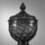 American. <em>Covered Sugar Bowl</em>, 18th century. Glass, 6 1/2 x 4 1/4 in. (16.5 x 10.8 cm). Brooklyn Museum, Dick S. Ramsay Fund, 40.9a-b. Creative Commons-BY (Photo: Brooklyn Museum, 40.9a-b_acetate_bw.jpg)