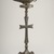 Islamic. <em>Lamp on Separate Pricket Stand</em>, 6th-7th century C.E. Bronze, Lamp: 3 1/2 x 2 3/4 x 6 1/8 in. (8.9 x 7 x 15.6 cm). Brooklyn Museum, Charles Edwin Wilbour Fund, 41.1086a-b. Creative Commons-BY (Photo: Brooklyn Museum, 41.1086a-b_profile.jpg)