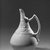 Knowles Taylor and Knowles (1870-1929). <em>Pitcher</em>, 1888-1898. Porcelain, lotus-ware, 6 x 2 3/8 in. (15.2 x 6 cm). Brooklyn Museum, Gift of Arthur W. Clement, 41.113. Creative Commons-BY (Photo: Brooklyn Museum, 41.113_acetate_bw.jpg)