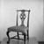 American. <em>Pair of Side Chairs</em>, ca. 1770. Mahogany, 36 1/4 x 21 1/2 x 17 3/4 in. (92.1 x 54.6 x 45.1 cm). Brooklyn Museum, Gift of Mrs. Francis P. Garvan in memory of Francis P. Garvan, 41.1195a-b. Creative Commons-BY (Photo: Brooklyn Museum, 41.1195C_acetate_bw.jpg)