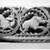 Coptic. <em>Frieze of Animals in Plant Scrolls</em>, 4th century C.E. Limestone, pigment, 14 3/8 x 50 3/16 x 4 5/8 in., 131 lb. (36.5 x 127.5 x 11.7 cm, 59.42kg). Brooklyn Museum, Charles Edwin Wilbour Fund, 41.1266. Creative Commons-BY (Photo: Brooklyn Museum, 41.1266_bw.jpg)