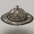 Possibly Aymara. <em>Festival Hat</em>, 18th century. Repoussé silver plaques on velvet, glass beads, wire, 4 15/16 x 13 1/4 x 13 1/4 in. (12.5 x 33.7 x 33.7 cm). Brooklyn Museum, Museum Expedition 1941, Frank L. Babbott Fund, 41.1275.274c. Creative Commons-BY (Photo: Brooklyn Museum, 41.1275.274c_PS9.jpg)