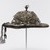 Possibly Aymara. <em>Festival Hat</em>, 18th century. Repoussé silver plaques on velvet, glass beads, wire, 4 15/16 x 13 1/4 x 13 1/4 in. (12.5 x 33.7 x 33.7 cm). Brooklyn Museum, Museum Expedition 1941, Frank L. Babbott Fund, 41.1275.274c. Creative Commons-BY (Photo: Brooklyn Museum, 41.1275.274c_overall03_PS22.jpg)