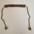 Inca. <em>Miniature Belt</em>, 1400-1532. Camelid fiber, 3/4 × 17 11/16 in. (1.9 × 45 cm). Brooklyn Museum, Museum Expedition 1941, Frank L. Babbott Fund, 41.1275.405. Creative Commons-BY (Photo: Brooklyn Museum, 41.1275.405_front_PS5.jpg)