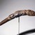 Rapanui. <em>Lizard Figure (Moko Miro)</em>, 19th century. Wood, 15 3/4 x 3 x 2 in. (40 x 7.6 x 5.1 cm). Brooklyn Museum, Museum Expedition 1941, Frank L. Babbott Fund, 41.1277. Creative Commons-BY (Photo: Brooklyn Museum, 41.1277_SL1.jpg)