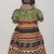 Seminole. <em>Doll Wearing Seminole Woman's Outfit</em>, ca. 1940. Cotton, palmetto fiber, silk, beads, paper, 20 1/2 × 11 × 5 3/16 in. (52.1 × 27.9 × 13.2 cm). Brooklyn Museum, A. Augustus Healy Fund, 41.222. Creative Commons-BY (Photo: , 41.222_PS9.jpg)