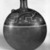 Wari. <em>Canteen-Shaped Vessel</em>, 650-1000. Ceramic, slip, pigments, 10 1/2 x 8 1/2 x 4 1/2 in. (26.7 x 21.6 x 11.4 cm). Brooklyn Museum, Henry L. Batterman Fund, 41.420. Creative Commons-BY (Photo: Brooklyn Museum, 41.420_view2_bw.jpg)