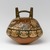 Nasca. <em>Double Spout and Bridge Bottle</em>, circa 600 C.E. Ceramic, pigment, 8 x 8 x 8 in. (20.3 x 20.3 x 20.3 cm). Brooklyn Museum, Henry L. Batterman Fund, 41.426. Creative Commons-BY (Photo: Brooklyn Museum, 41.426_back_PS1.jpg)