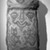 Paracas Ocucaje. <em>False Head for Burial Bundle or Mummy Mask</em>, 100 B.C.E. - 1 C.E. Cotton, pigments, 13 1/2 x 7 1/4 x 3 in. (34.3 x 18.4 x 7.6 cm). Brooklyn Museum, Henry L. Batterman Fund, 41.428. Creative Commons-BY (Photo: Brooklyn Museum, 41.428_acetate_bw.jpg)