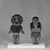 Nazca. <em>Male Figurine</em>. Ceramic, pigment Brooklyn Museum, Henry L. Batterman Fund, 41.431. Creative Commons-BY (Photo: , 41.431_41.432_acetate_bw.jpg)