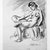 John Sloan (American, 1871-1951). <em>Nude on Chair, Legs Crossed</em>, ca. 1926-1938. Sanguine conte crayon on cream, thin, smooth wove paper, Sheet: 13 7/8 x 9 5/16 in. (35.2 x 23.7 cm). Brooklyn Museum, Dick S. Ramsay Fund, 41.440. © artist or artist's estate (Photo: Brooklyn Museum, 41.440_bw.jpg)