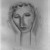 John Carroll (American, 1892-1959). <em>Head</em>, n.d. Graphite and charcoal on paper, sheet: 15 1/2 x 12 1/8 in. (39.4 x 30.8 cm). Brooklyn Museum, Dick S. Ramsay Fund, 41.510. © artist or artist's estate (Photo: Brooklyn Museum, 41.510_acetate_bw.jpg)