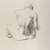 Isamu Noguchi (American, 1904-1988). <em>Model</em>, ca. early 1930s. Ink on thin, slightly textured cream colored paper, sheet: 22 1/8 x 17 3/8 in. (56.2 x 44.1 cm). Brooklyn Museum, Dick S.Ramsay Fund, 41.975. © artist or artist's estate (Photo: Brooklyn Museum, 41.975_IMLS_PS4.jpg)