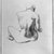Isamu Noguchi (American, 1904-1988). <em>Model</em>, ca. early 1930s. Ink on thin, slightly textured cream colored paper, sheet: 22 1/8 x 17 3/8 in. (56.2 x 44.1 cm). Brooklyn Museum, Dick S.Ramsay Fund, 41.975. © artist or artist's estate (Photo: Brooklyn Museum, 41.975_bw_IMLS.jpg)