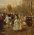 Luis Alvarez Catalá (Spanish, 1836-1901). <em>The Carnival</em>, 1886. Oil on linen, 20 3/4 x 40 3/8 in. (52.7 x 102.6 cm). Brooklyn Museum, Gift of Mrs. William E. S. Griswold in memory of her father, John Sloane, 41.980.61 (Photo: Brooklyn Museum, 41.980.61_SL3.jpg)