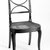 Duncan Phyfe (American, born Scotland, 1768-1854). <em>Side Chair</em>. Mahogany Brooklyn Museum, Anonymous gift, 42.118.7. Creative Commons-BY (Photo: Brooklyn Museum, 42.118.7_view2_bw.jpg)