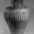  <em>Vase</em>, 13th century. Ceramic, buff body, black underglaze, opaque turquoise glaze, 18 3/4 x 12 5/8 in. (47.7 x 32 cm). Brooklyn Museum, Gift of Mrs. Horace O. Havemeyer, 42.212.40. Creative Commons-BY (Photo: Brooklyn Museum, 42.212.40_acetate_bw.jpg)