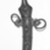  <em>Dagger</em>, 19th century. Steel, metal, 14 1/2 in. (36.8 cm). Brooklyn Museum, Gift of Percy C. Madeira, Jr., 42.245.10a-b. Creative Commons-BY (Photo: Brooklyn Museum, 42.245.10a-b_view1_bw.jpg)