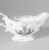 Gousse Bonnin. <em>Sauce Boat</em>, 1771-1772. Porcelain, with handle: 4 1/8 x 3 1/2 x 7 1/2 in. (10.5 x 8.9 x 19.1 cm). Brooklyn Museum, Dick S. Ramsay Fund, 42.412. Creative Commons-BY (Photo: Brooklyn Museum, 42.412_view1_acetate_bw.jpg)