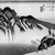 Utagawa Hiroshige (Japanese, 1797-1858). <em>Sakanoshita: Fudesute Mountain, from the series Fifty-three Stations of the Tōkaidō Road</em>, ca. 1833-1834. Color woodblock print on paper, 8 7/8 x 13 3/4 in. (22.5 x 35 cm). Brooklyn Museum, Gift of Frederic B. Pratt, 42.72 (Photo: Brooklyn Museum, 42.72_bw_IMLS.jpg)