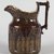 American Pottery Company (1833-1845). <em>Pitcher, "Apostle's Pitcher,"</em> after 1842. Glazed Earthenware, 9 1/4 in. H (23.5 cm). Brooklyn Museum, Gift of Arthur W. Clement, 43.128.27. Creative Commons-BY (Photo: Brooklyn Museum, 43.128.27_PS5.jpg)