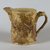 Hanks & Fish / Swan Hill Pottery. <em>Ale Pitcher</em>, 1852. Earthenware, 7 7/8 in. (20 cm). Brooklyn Museum, Gift of Arthur W. Clement, 43.128.28. Creative Commons-BY (Photo: Brooklyn Museum, 43.128.28_PS5.jpg)