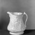 Millington, Astbury, and Paulson. <em>Ellsworth Pitcher</em>, 1861. Glazed white earthenware, 8 7/16 in. (21.5 cm). Brooklyn Museum, Gift of Arthur W. Clement, 43.128.74. Creative Commons-BY (Photo: Brooklyn Museum, 43.128.74_view2_acetate_bw.jpg)