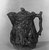  <em>Pitcher</em>. Earthenware, 11 in. (28 cm). Brooklyn Museum, Gift of Mrs. J. Joseph Noble, 43.153a-b. Creative Commons-BY (Photo: Brooklyn Museum, 43.153a-b_acetate_bw.jpg)