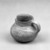 Southwest (unidentified). <em>Pitcher</em>. Clay, slip, 3 1/4 x 4 in.  (8.3 x 10.2 cm). Brooklyn Museum, Anonymous gift in memory of Dr. Harlow Brooks, 43.201.223. Creative Commons-BY (Photo: Brooklyn Museum, 43.201.223_bw.jpg)