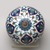  <em>Spherical Hanging Ornament</em>, 1575-1585. Ceramic; fritware, painted in black, cobalt blue, green, and red on a white slip ground under a transparent glaze, 12 3/4 × 11 3/4 × 11 1/4 in. (32.4 × 29.8 × 28.6 cm). Brooklyn Museum, Gift of Mr. and Mrs. Frederic B. Pratt, 43.24.8. Creative Commons-BY (Photo: Brooklyn Museum, 43.24.8_view2_PS9.jpg)