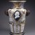 Karl L. H. Müller (American, born Germany, 1820-1887). <em>Century Vase</em>, 1876. Porcelain, Height: 22 1/4 in. (56.5 cm). Brooklyn Museum, Gift of Carll and Franklin Chace, in memory of their mother, Pastora Forest Smith Chace, daughter of Thomas Carll Smith, the founder of the Union Porcelain Works, 43.25. Creative Commons-BY (Photo: Brooklyn Museum, 43.25_SL1.jpg)