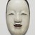  <em>Noh Mask</em>, 17th century. Wood and lacquer, 5 1/4 x 8 1/4 in. (13.4 x 21 cm). Brooklyn Museum, Gift of Mrs. Theodore Roosevelt in memory of Kermit Roosevelt, 44.192.1. Creative Commons-BY (Photo: Brooklyn Museum, 44.192.1_PS4.jpg)
