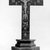 Unknown. <em>Cross</em>, early 19th century (probably). Wood; pigment, 22 3/4 x 11 1/4 x 3 1/2 in. (57.8 x 28.6 x 8.9 cm). Brooklyn Museum, Museum Expedition 1944, Purchased with funds given by the Estate of Warren S.M. Mead, 44.195.19. Creative Commons-BY (Photo: Brooklyn Museum, 44.195.19_bw.jpg)
