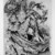 Kurt Seligmann (Swiss, 1900-1962). <em>The Marriage</em>, 1944. Etching on wove, handmade rag paper, 22 5/8 x 15 3/8 in.  (57.5 x 39.0 cm). Brooklyn Museum, Carll H. de Silver Fund, 44.43.5. © artist or artist's estate (Photo: Brooklyn Museum, 44.43.5_bw.jpg)