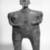 Nayarit. <em>Female Figure</em>, 200 BCE - 200 CE. Ceramic, pigment, 23 5/16 x 14 x 8 11/16 in. (59.2 x 35.6 x 22.1 cm). Brooklyn Museum, Carll H. de Silver Fund, 45.127. Creative Commons-BY (Photo: Brooklyn Museum, 45.127_front_bw.jpg)