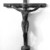 Unknown. <em>Crucifix</em>. Painted wood, 18 3/4 x 33 3/8 in. (47.6 x 84.8 cm). Brooklyn Museum, Henry L. Batterman Fund, 45.128.206. Creative Commons-BY (Photo: Brooklyn Museum, 45.128.206_view2_bw.jpg)
